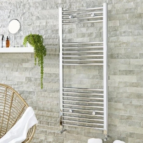 Wyndam 22mm Chrome Towel Rail 600x1200mm BTU 1881