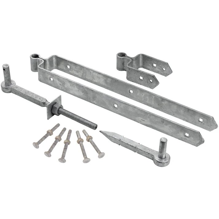Perry 600mm 24" No.131H Heavy Fieldgate Hinge Sets 19mm Pin Galvanised