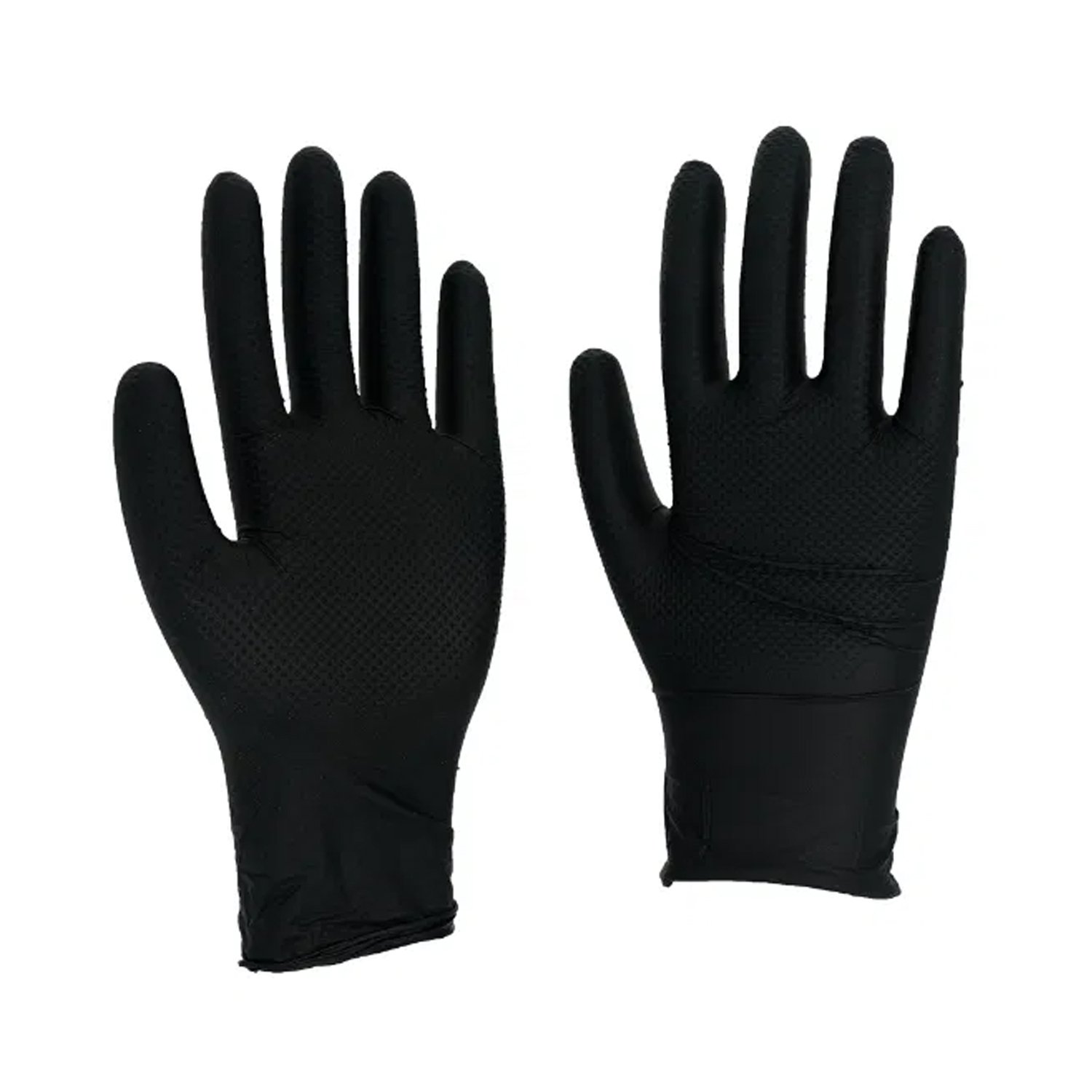 Dirty Gripper Diamond Grip Heavy Duty Nitrile Gloves (Large) Box of 50 AHDGG8GL