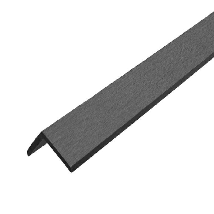 Optima L Trim 2.9m Grey 50x50mm for Tippers Composite Cladding