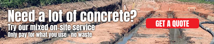 Tippers Mixed On-site concrete service - get a quote