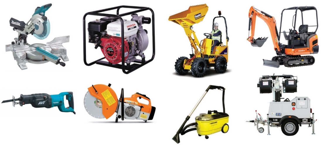 Tippers Tool Hire Equipment